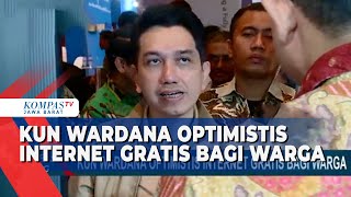 Kun Wardana Optimis Internet Gratis Setiap Rumah di Jakarta Kapasitas 100 Mbps [upl. by Lener]