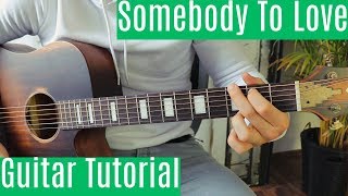 Somebody To Love  OneRepublic  Guitar TutorialLesson  Easy How To Play Chords [upl. by Notyrb]