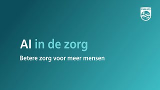 AI in de zorg  Efficientere zorg door AI [upl. by Aneeuqahs]