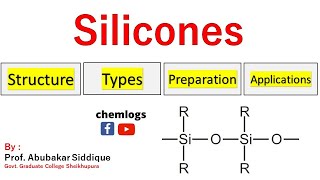 Silicones  Structure  Types  Preparation  Applications [upl. by Aneba797]