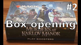 Magic the Gathering  Murders at Karlov Manor Opening 2 [upl. by Montfort]