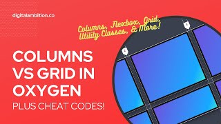 Columns vs Grid in Oxygen Plus Cheat Codes [upl. by Ruhtua]