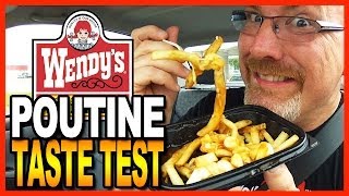 Wendys Poutine Taste Test [upl. by Ronica269]