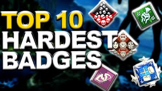 The HARDEST BADGES to get in Apex Legends  Apex Badge Tier List [upl. by Agem]