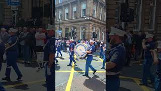 Orange Walk Glasgow Scotland 06072024shorts [upl. by Annahsal]