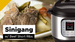 Sinigang Instant Pot Filipino Food [upl. by Enimrac995]