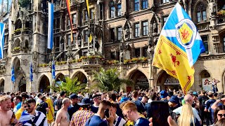 🏴󠁧󠁢󠁳󠁣󠁴󠁿🙌 Scotland fans in Munich at EURO 2024 euro2024 GERSCO tartanarmy [upl. by Bruns]