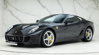 2012 Ferrari 599 GTB HGTE  Nero Daytona  Walkaround amp Interior  Romans International 4K [upl. by Kreg]