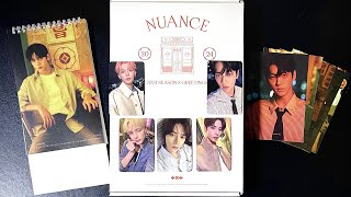 TXT SEASON’s GREETINGS 2024 “NUANCE” UNBOXING [upl. by Harat]