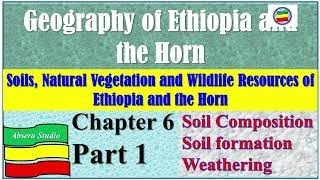 Geography of Ethiopia and the Horn Chapter Six Part 1 Soils Natural V and Wildlife Resources [upl. by Aihsirt]