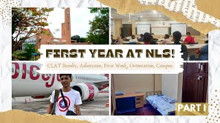 First Year at NLSIU Bangalore  Best Law School  CLAT Results Admission First Week Orientation [upl. by Nimzay508]