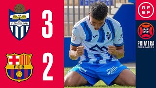 RESUMEN PrimeraFederación  CD Atlético Baleares 32 FC Barcelona Atlètic  Grupo 2  Jornada 7 [upl. by Akerley528]