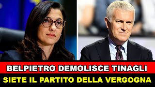 BELPIETRO FURIBONDO CONTRO TINAGLI E IL PD UNO SCONTRO STORICO DA NON PERDERE [upl. by Maryjane]