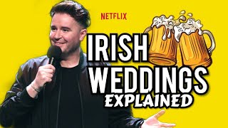 Explaining Irish Wedding Drinking To An American Doctor  Jarlath Regan  Irish Standup Comedy [upl. by Milty]