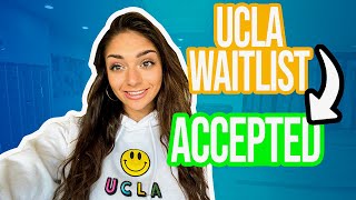 HOW I GOT OFF THE UCLA WAITLIST tips tricks amp recommendations [upl. by Atteragram]