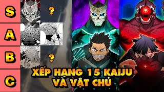 Xếp Hạng Toàn Bộ 15 Kaiju Được Xác Định Cùng Vật ChủChủ Nhân Của Chúng [upl. by Mensch]