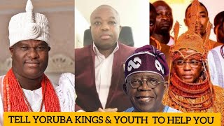 CALL YORUBA KINGS ampYOUTH TO HELP YOU OUT OF THESE MESS BALOGUN EKO CHEIF ABISOYE OSHODI TELL TINUBU [upl. by Yras295]