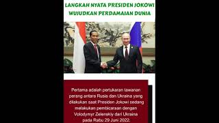 Misi Patriotisme Presiden Jokowi untuk mendamaikan konflik Rusia dan Ukraina [upl. by Kolb841]