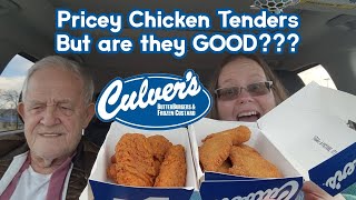 Culvers Chicken Tenders Original and Buffalo Review fastfoodreview foodreview tastetest [upl. by Ydaj]