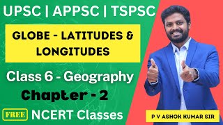 GlobeLatitudes amp Longitudes  Ch 2  Class 6 NCERT GEOGRAPHY ncertintelugu geographyncertintelugu [upl. by Notsirk323]