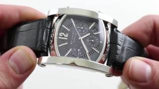 Bulgari Assioma Chronograph Luxury Watch Review [upl. by Haret]