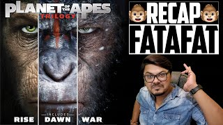 Planet of the Apes TRILOGY Recap in Hindi  Yogi Bolta Hai [upl. by Asina]