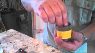 Softening Hardened Minwax Wood Putty [upl. by Barthel]