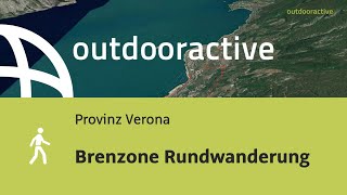 Wanderung in der Provinz Verona Brenzone Rundwanderung [upl. by Chenee]