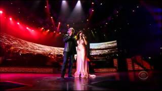 Andrea Bocelli  Katharine McPhee Somos Novios Live [upl. by Akimak]