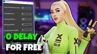 Fortnite LOWER INPUT Delay Tool [upl. by Zil]