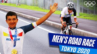 Mens Road Race  Road Cycling  FULL LENGTH  Tokyo 2020 [upl. by Yeclehc22]