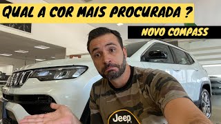 Novo Jeep COMPASS 2022 Qual a COR MAIS PROCURADA [upl. by Babb]