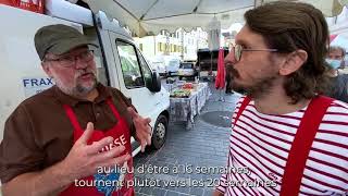 POULET DE BRESSE SUR LE MARCHÉ DE CHALON [upl. by Eben]