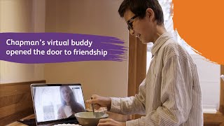 Chapman’s virtual buddy opened the door to friendship [upl. by Enitsirt943]