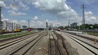 Führerstandsmitfahrt München Hbf  Mühldorf [upl. by Chladek124]