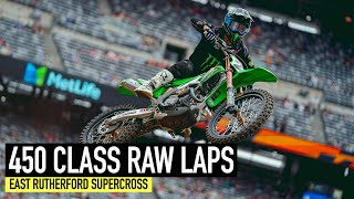 2023 East Rutherford Supercross  450 Class Free Practice RAW [upl. by Brett]