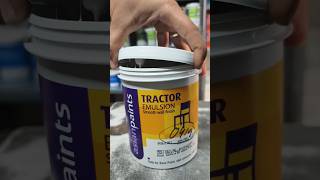 Asian Paints Tractor Emulsion 0419 trending ytshorts viralshorts [upl. by Cirdes]