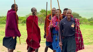 Maasai Dance Performance safari tanzania africa [upl. by Havens]