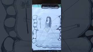 Pansil se bnaye easy drawing with sketch and beautiful pari girl youtubeshort drawing shorts [upl. by Amand]