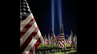 Marshfield remembers 911 with 2977 flags flying [upl. by Kcirtapnhoj503]