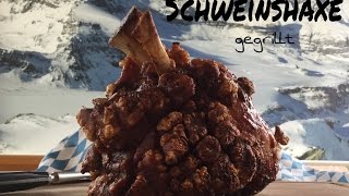 Schweinshaxe gegrillt [upl. by Gessner277]