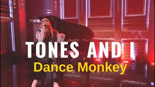 Tones and I  Dance Monkey Sub Español Live [upl. by Jobi442]