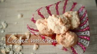 How to make coconut macaroons  Recipe video [upl. by Neersin280]