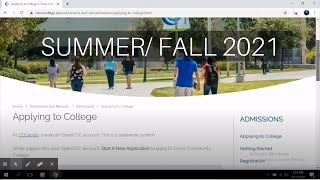 Summer Fall 2021 Application Help New Students [upl. by Erdnassak]