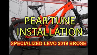 Pear Tune MSO Installation on 2019 Specialized Levo Brose [upl. by Burrow]