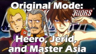 Original Mode in English Heero Jerid and Master Asia Dynasty Warriors Gundam [upl. by Nnaik]