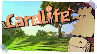 A World of Cardboard  1  Cardlife PreAlpha Gameplay [upl. by Pampuch]