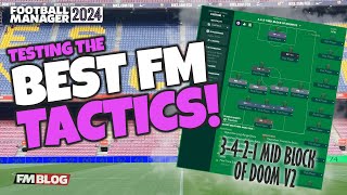 The Best FM24 Tactics  3421 MidBlock of Doom V2  The Best Tactics of Football Manager 2024 [upl. by Anaira]