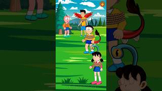 🤣 nobita vs monster youtubeshorts trending viral foryou rupkothargolpo funnycartoon shorts [upl. by Buskus]