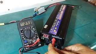 unboxing inverter sunyima 24volt dc 2000 watt  pure sine wave inverter [upl. by Sateia791]